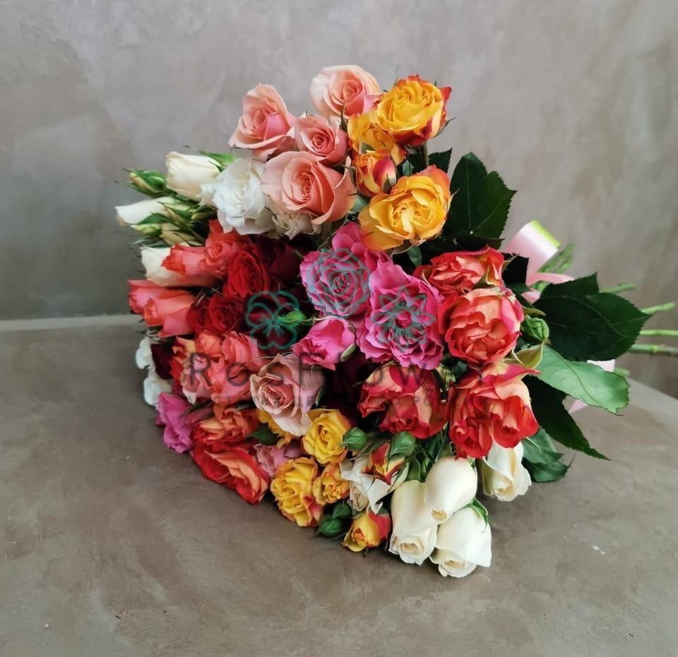 Букет цветов из: Розы в Незамаевской