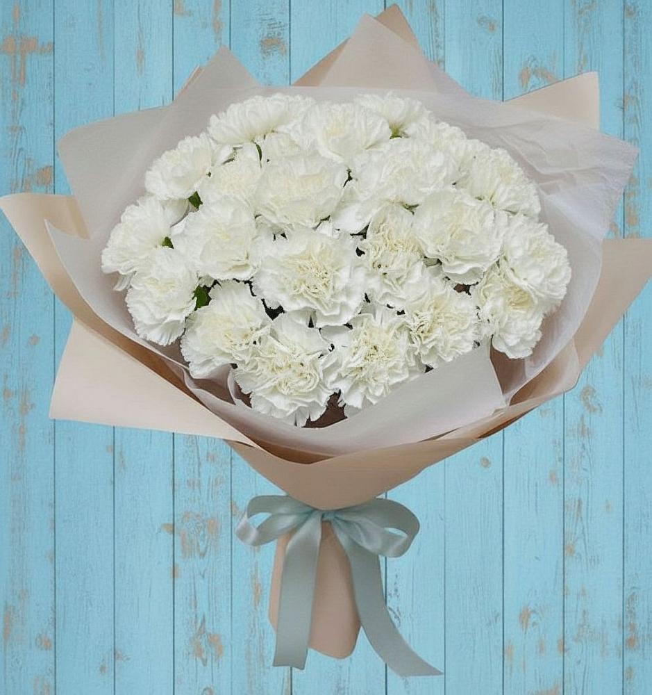 Букет цветов из: Гвоздики в Незамаевской