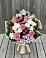 Букет цветов из: Альстромерии, Гвоздики, Розы и Хризантемы в Незамаевской