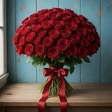 Букет Красные розы Блэк Меджик в Незамаевской