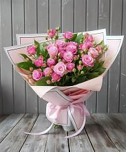 Букет Розовый кустик #REPLACE_PRED# Незамаевской