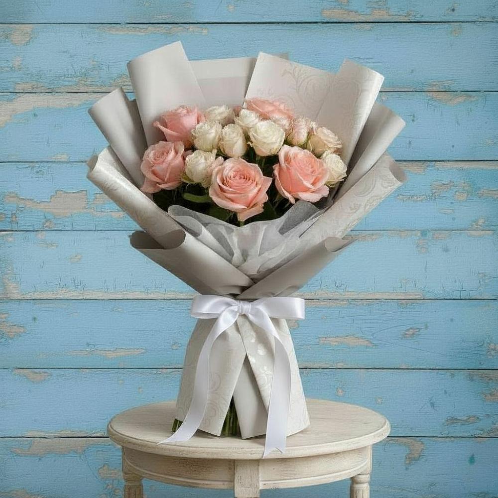 Букет цветов из: Розы в Незамаевской