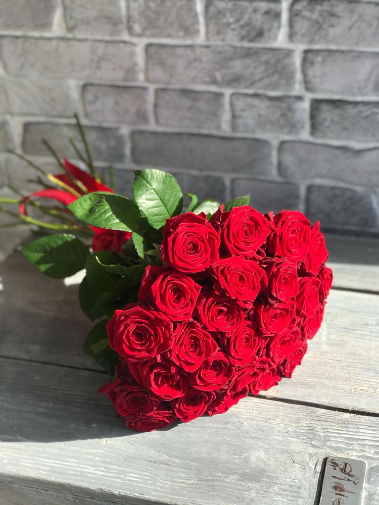 Букет Красные розы Фридом в Незамаевской