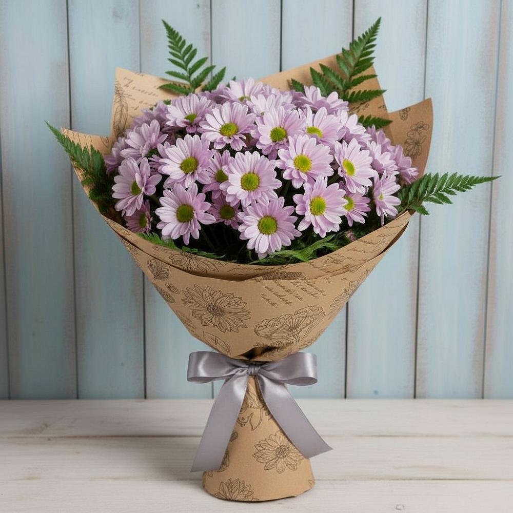 Букет цветов из: Хризантемы в Незамаевской