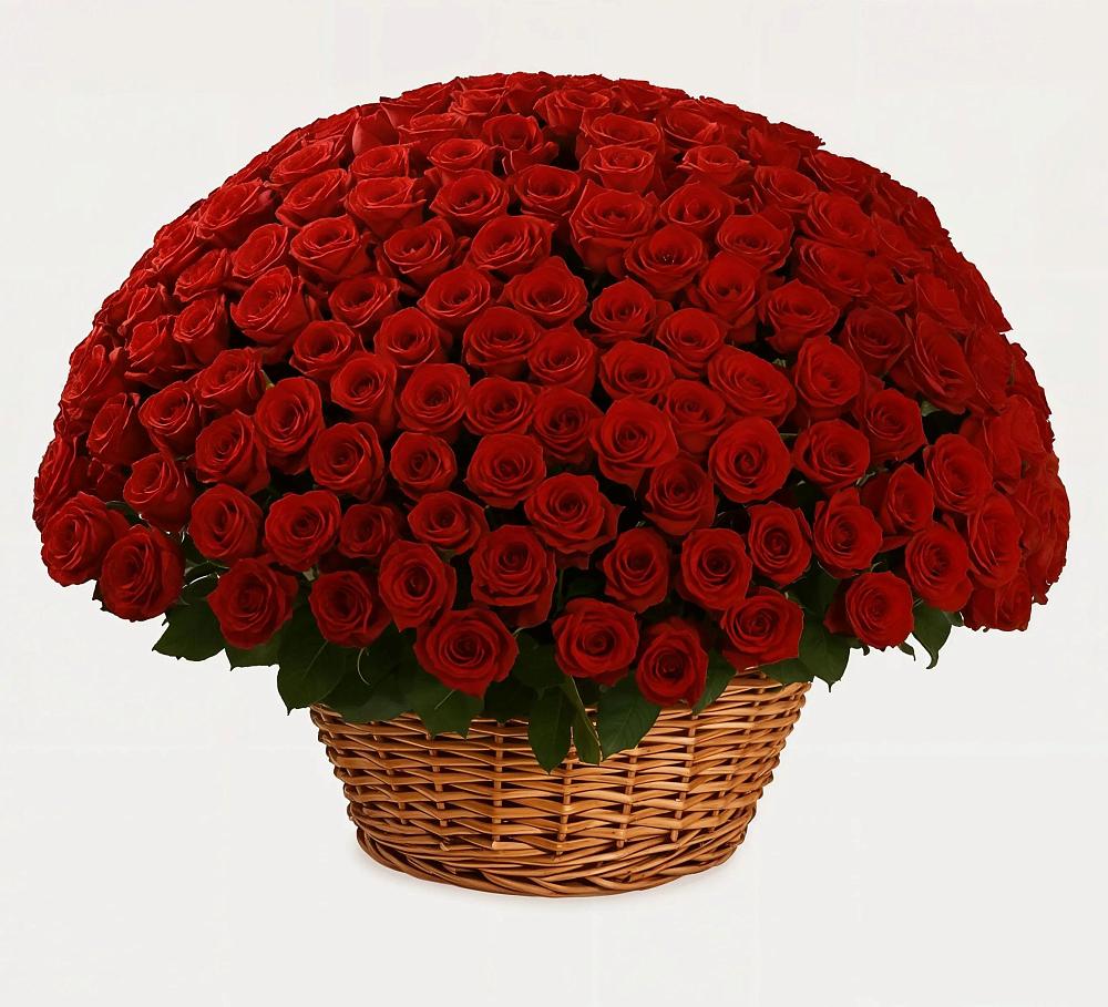 Премиум букет из: Розы в Незамаевской