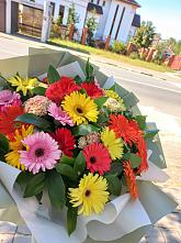 Букет цветов из:  Герберы #REPLACE_PRED# Незамаевской