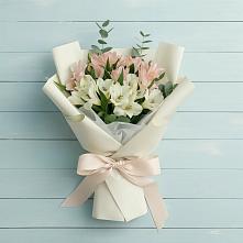Букет цветов из:  Альстромерии в Незамаевской
