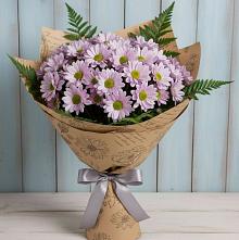 Букет цветов из:  Хризантемы #REPLACE_PRED# Незамаевской