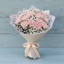 Букет цветов из:  Гвоздики в Незамаевской