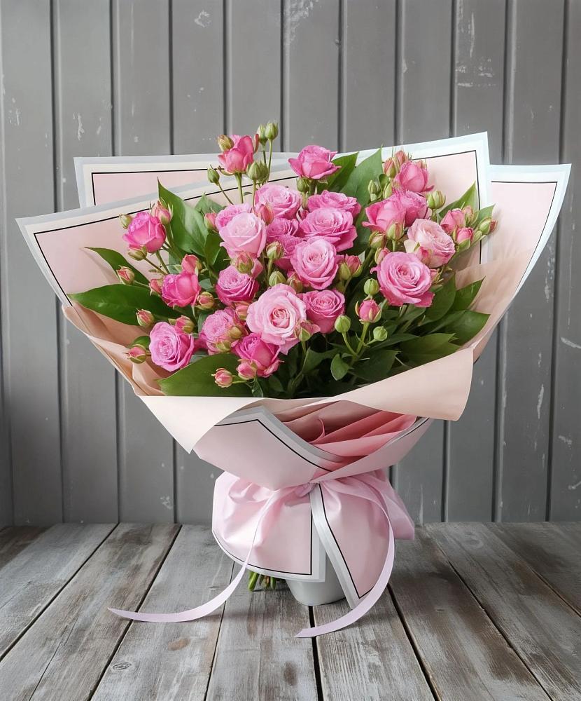 Букет Розовый кустик в Незамаевской