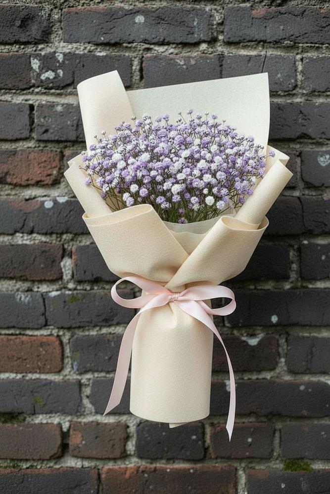 Букет цветов из: Гипсофила в Незамаевской