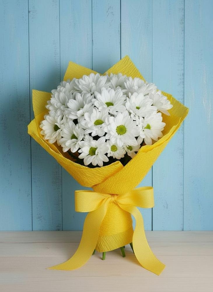 Букет цветов из: Хризантемы в Незамаевской