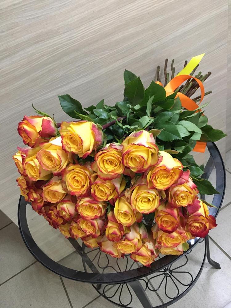 Букет Желтые розы в Незамаевской