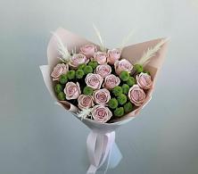 Букет цветов из:  Розы и Хризантемы #REPLACE_PRED# Незамаевской