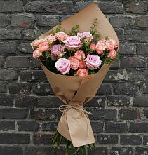 Букет цветов из:  Розы в Незамаевской