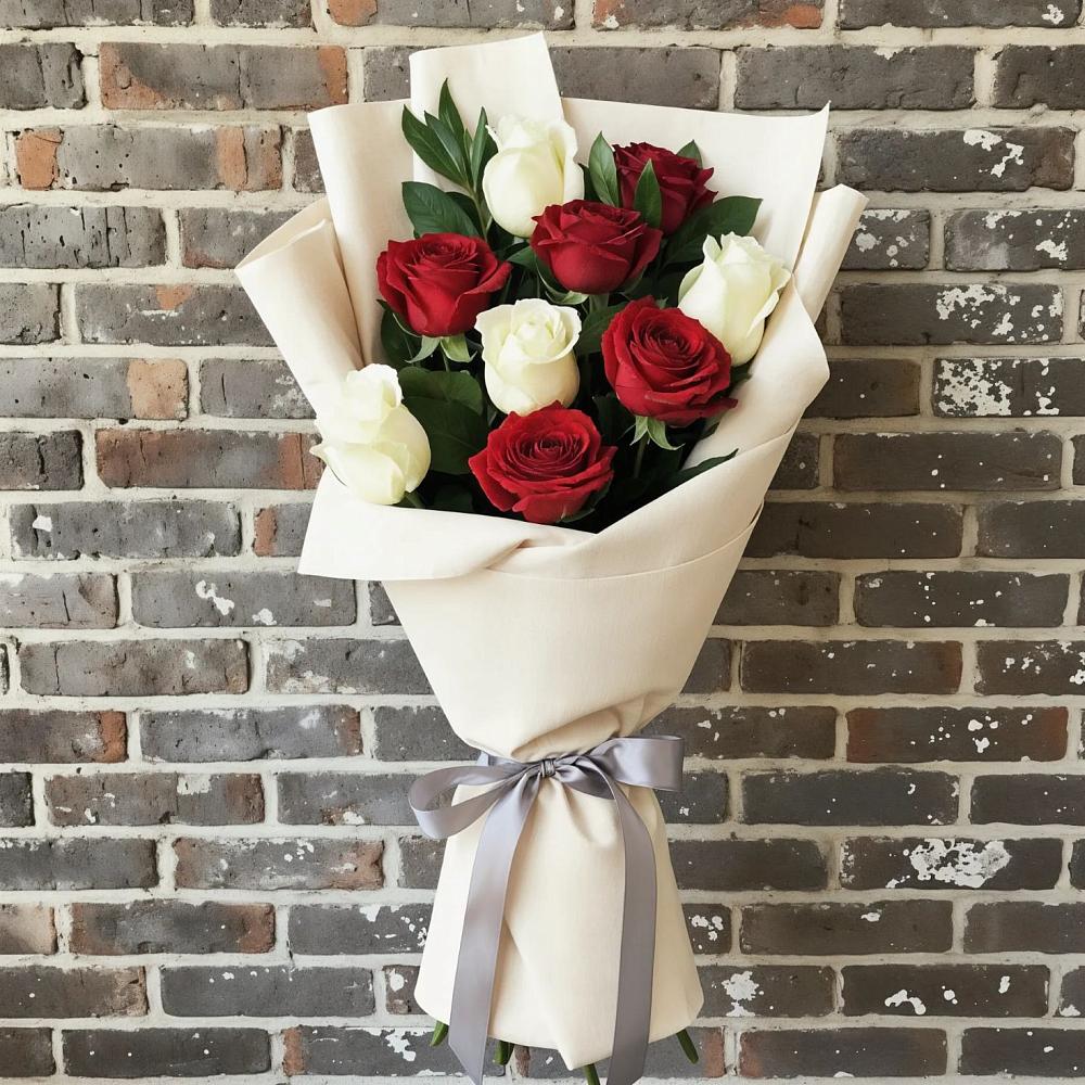 Букет цветов из: Розы в Незамаевской