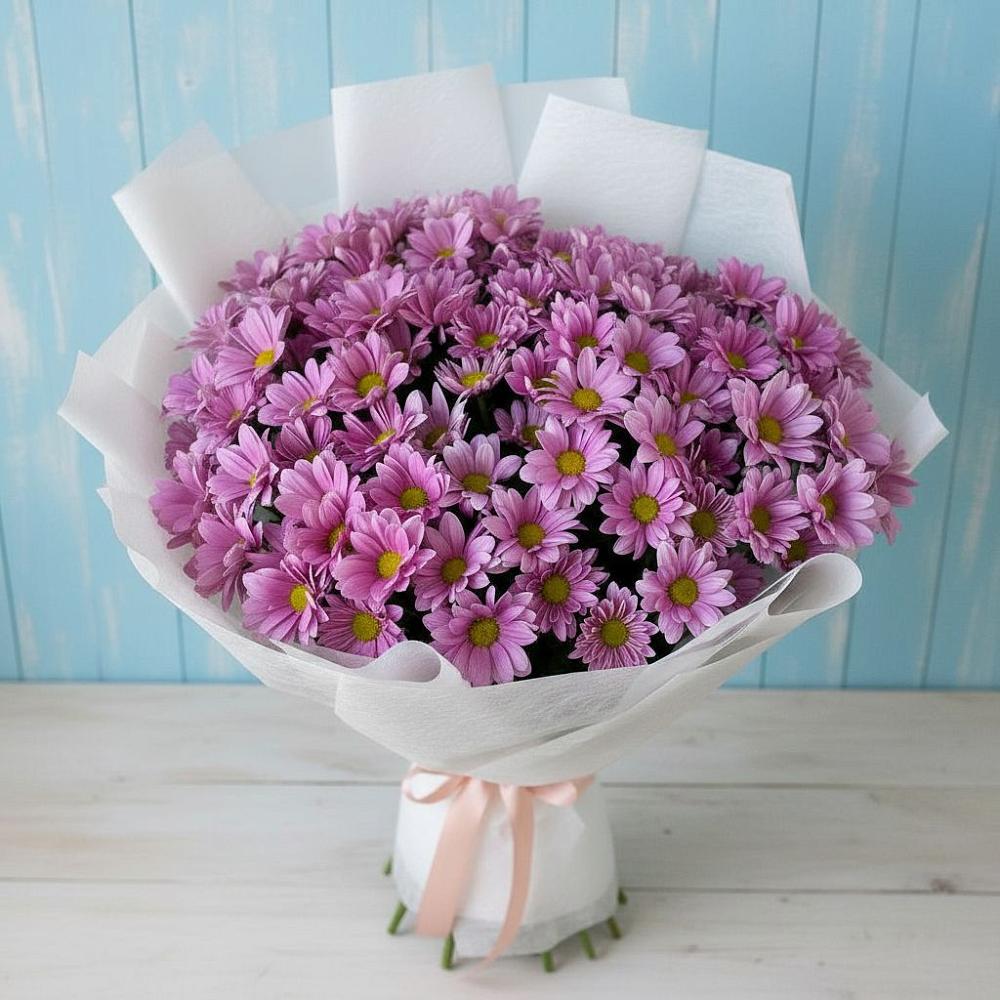 Букет цветов из: Хризантемы в Незамаевской