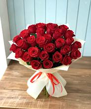 Букет 29 Красных роз в Незамаевской