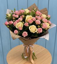 Букет цветов из:  Розы в Незамаевской