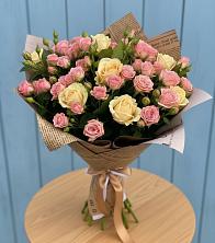 Букет цветов из:  Розы в Незамаевской