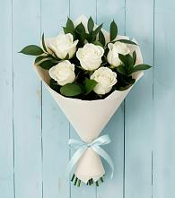 Букет цветов из:  Розы в Незамаевской