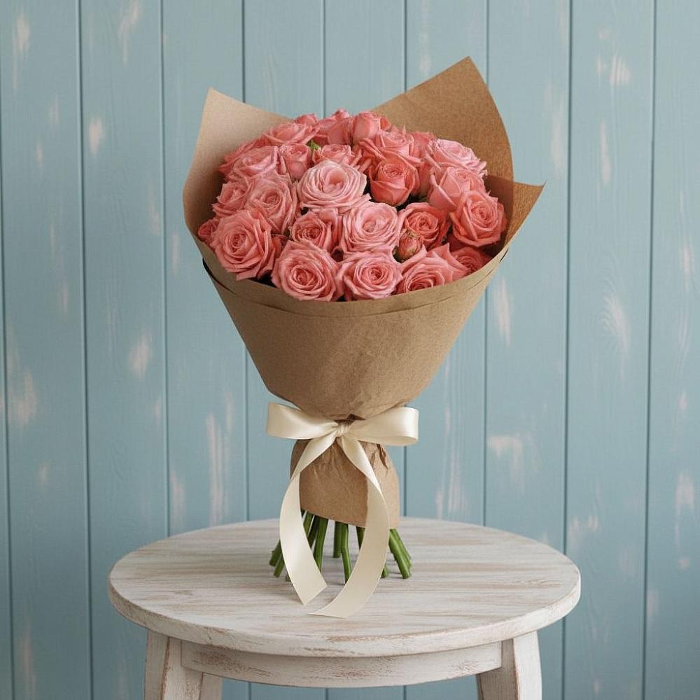 Букет цветов из: Розы в Незамаевской