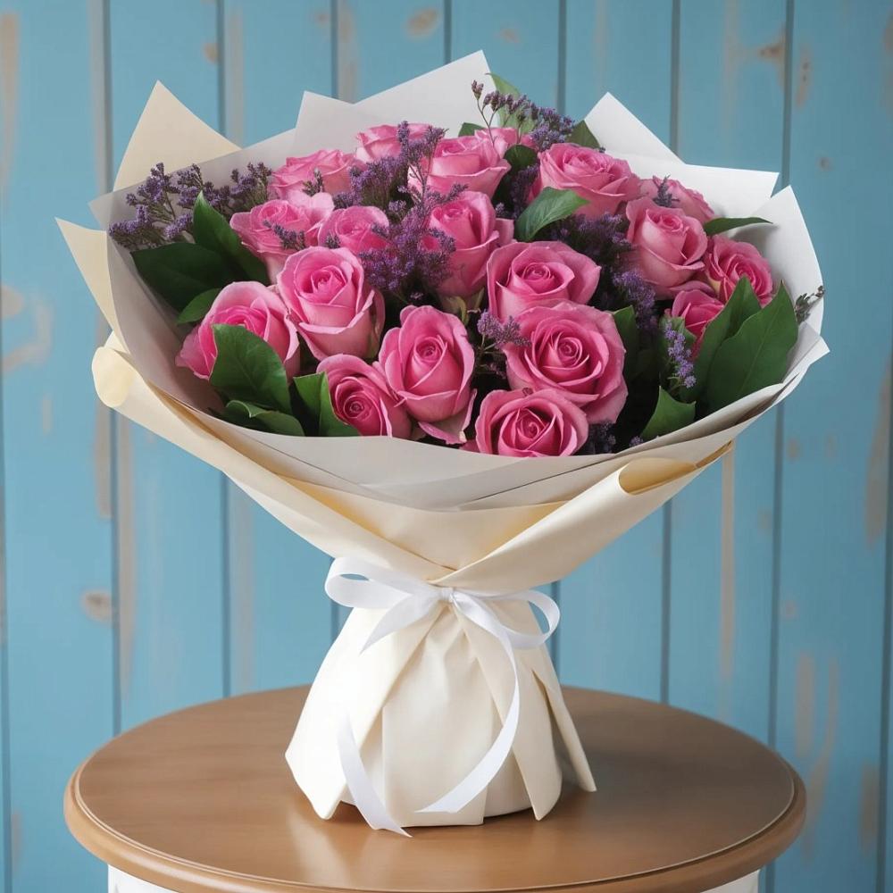 Букет цветов из: Розы в Незамаевской