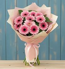 Букет цветов из:  Герберы в Незамаевской