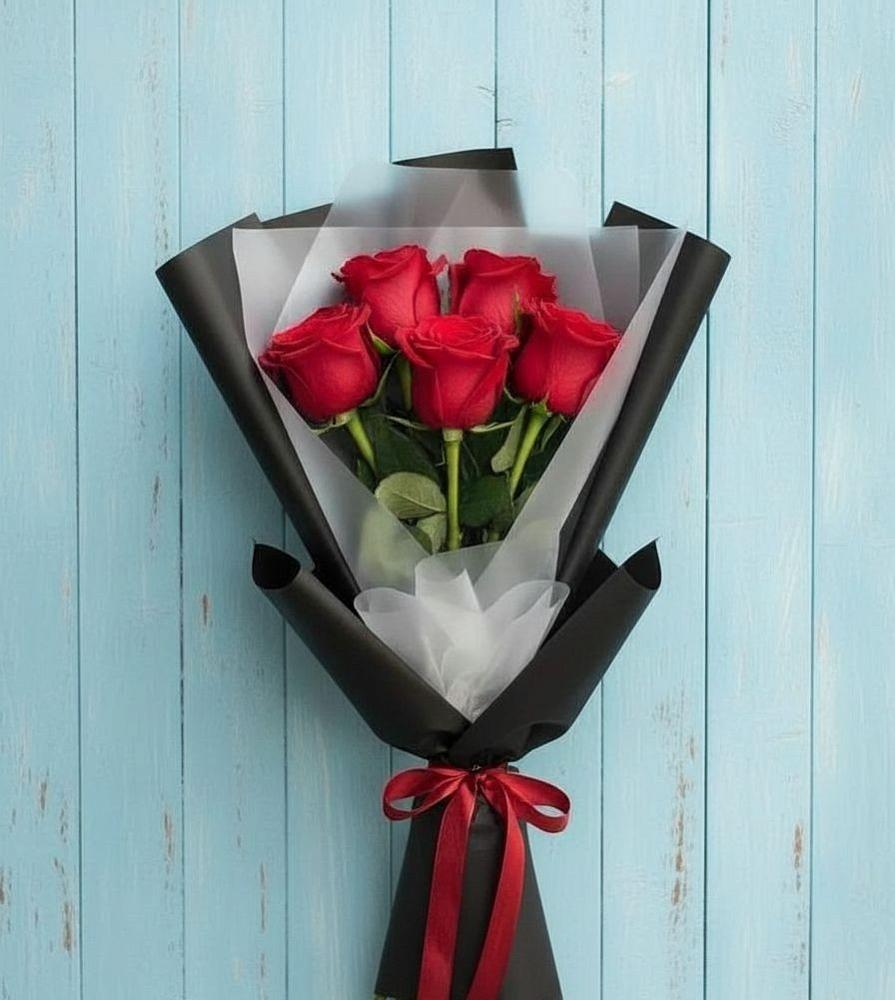 Букет цветов из: Розы в Незамаевской