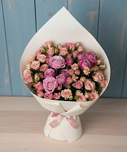 Букет цветов из:  Розы в Незамаевской