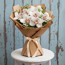 Букет цветов из:  Орхидеи и Розы в Незамаевской